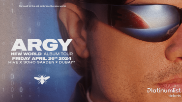 Argy Album Tour Live at HIVE Soho Garden Meydan, Dubai