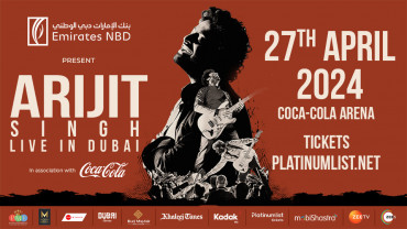 Arijit Singh Live in Coca-Cola Arena, Dubai