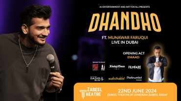 Dhandho Ft. Munawar Faruqui live at Zabeel Theatre, Dubai