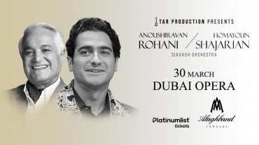 Homayoun Shajarian & Anoushiravan Rohani Live at Dubai Opera