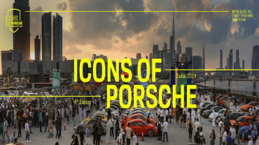 Icons of Porsche in Dubai