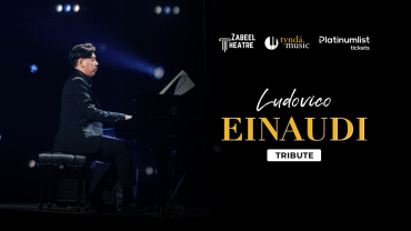 حفل تكريم العازف لودوفيكو إيناودي من فرقة تيندا ميوزك على مسرح زعبيل في دبي