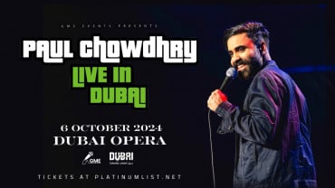 Paul Chowdhry at Dubai Opera