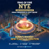Ring of fire NYE at Dubai International Stadium