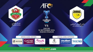 Shabab Al Ahli FC (UAE) vs Al Hussein (JOR) - AFC