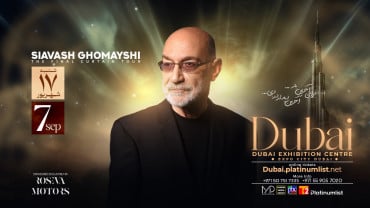 Siavash Ghomaysh Live in Dubai